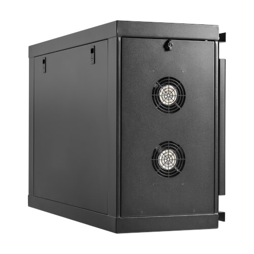 Product Image: SRW6USM Tripp Lite series SmartRack 6U Low-Profile Side-Mount Wall-Mount Mini Rack Enclosure, Black