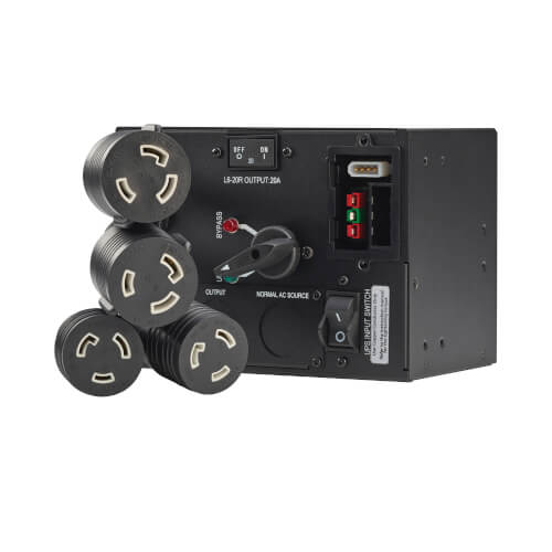 Tripp Lite series SmartOnline Maintenance Bypass for Select 5kVA to 6kVA SmartOnline UPS Systems, 2 L6-30R and 2 L6-20R Outlets, 0U, TAA
