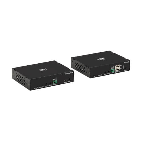 Tripp Lite series HDMI over Cat6 Extender Kit with Power over Cable - 4K 60 Hz, 4:4:4, 328 ft. (100 m), TAA