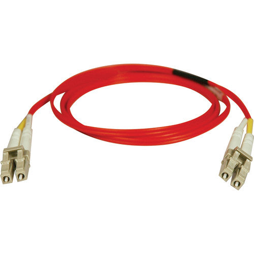 Tripp Lite series Duplex Multimode 62.5/125 Fiber Patch Cable (LC/LC) - Red, 2M (6 ft.)