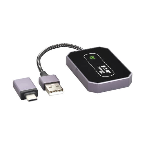 Tripp Lite series Wireless Apple CarPlay Adapter for Vehicles, Apple iPhone Compatible, Black