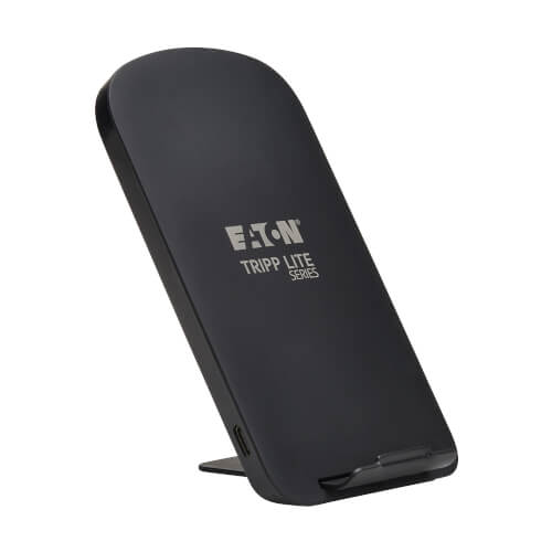 Tripp Lite series Wireless Charging Travel Stand - 15W Fast Charging, Qi Compatible, Apple and Samsung Compatible, Black