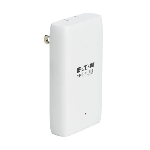 Product Image: U280-WF1-45C1-G Tripp Lite series 45W USB-C GaN Wall Charger - Ultra Slim, PD 3.0 Fast Charging, White