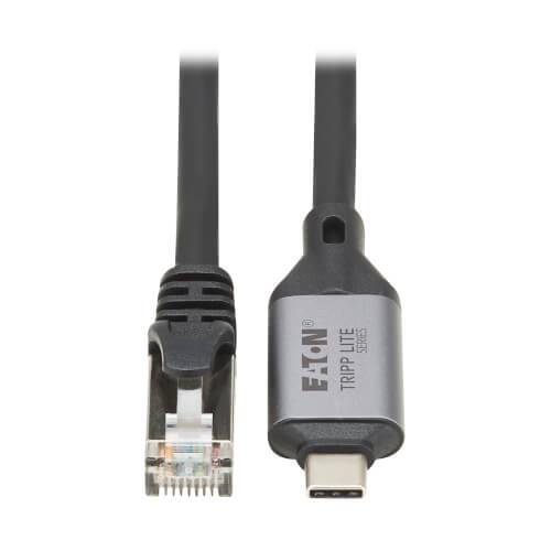 Tripp Lite series USB-C to RJ45 Gigabit Ethernet Cable (M/M) - USB 3.2 Gen 1, 3 m (9.8 ft.)
