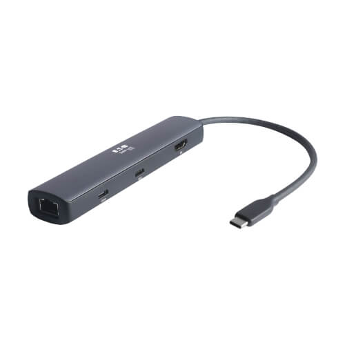 Tripp Lite USB-C Mini Dock, 8K or 4K 144 Hz HDMI, USB 3.x Gen 2 10Gbps Hub, Gigabit Ethernet, 100W PD Charging, HDR, HDCP 2.3 - U442-DOCK40-6