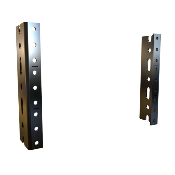 Hammond 3U 10-32 Universal Rack Rail