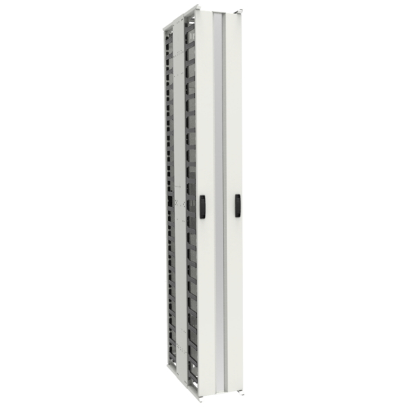 Hammond Vert Finger Mgr Stl 2-Side 10W