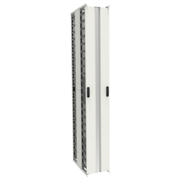 Hammond Vert Finger Mgr Stl 2-Side 12W