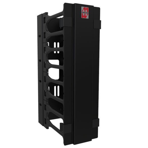 Hammond 8U Wall Rack Cable Manager